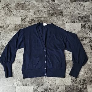 Gap Sweater Cardigan 100% Extra Fine Merino Wool